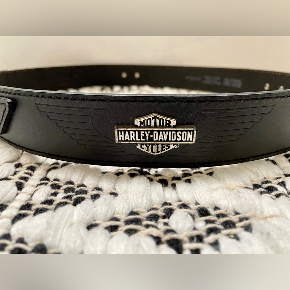 Harley Davidson black belt